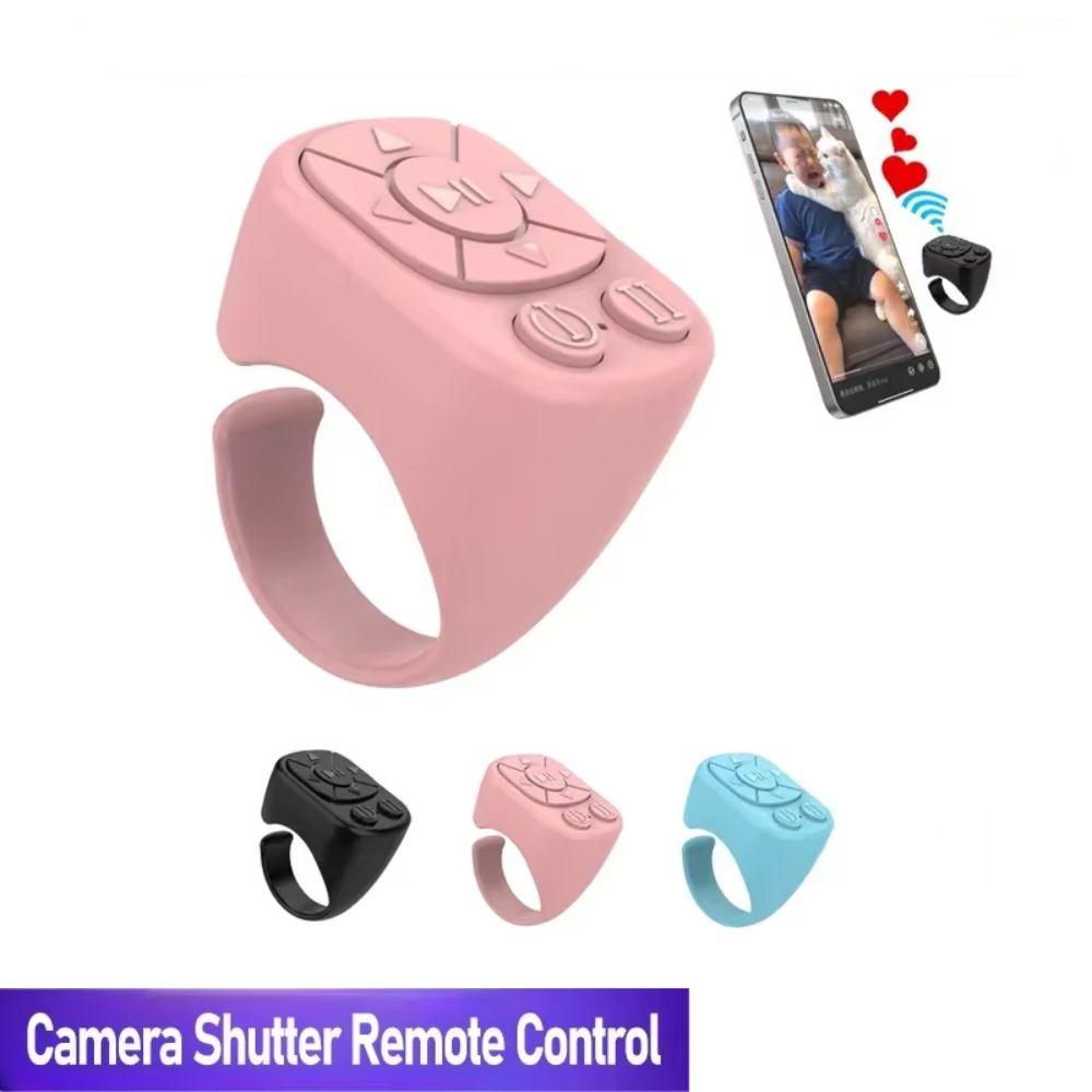 Wireless Connection Ring Remote Control Bluetooth-compatible Page Turner  Video Recording