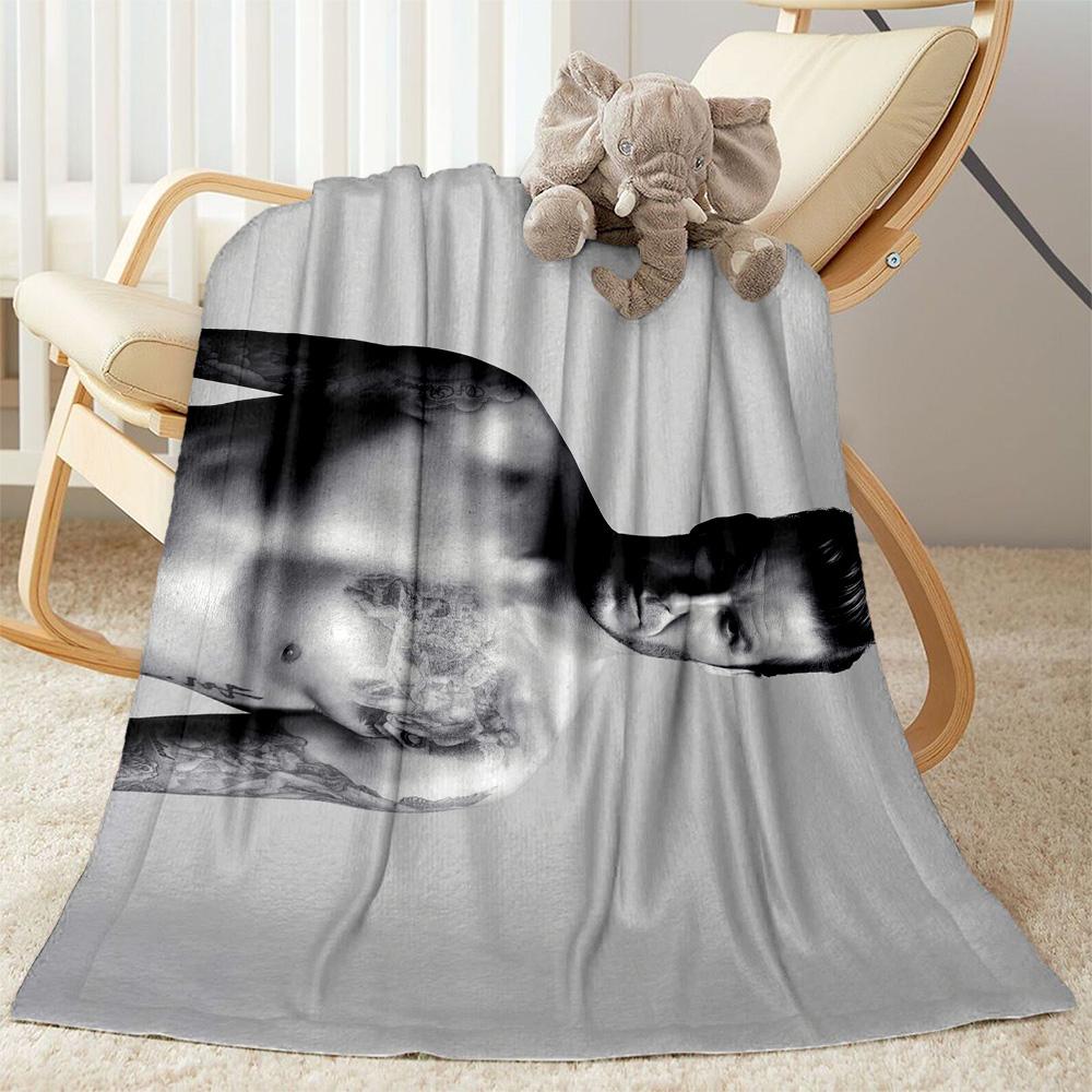 David Beckham's Torso Blanket Durable Comfort Great for Office Chair Bedding Seaside Four Seasons Universal Modern