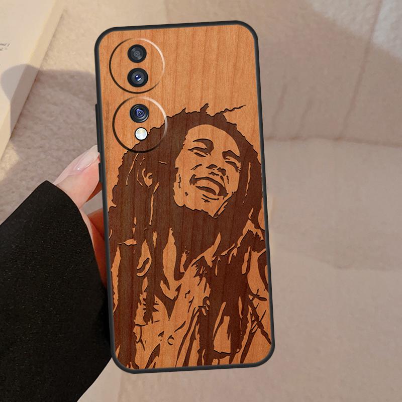 Buddha Jesus Guadalupe Wood For Honor Magic 7 5 6 8 Pro Case For Honor 200 400 50 70 90 Lite X8b X8c X9a X9b X9c X9d Win