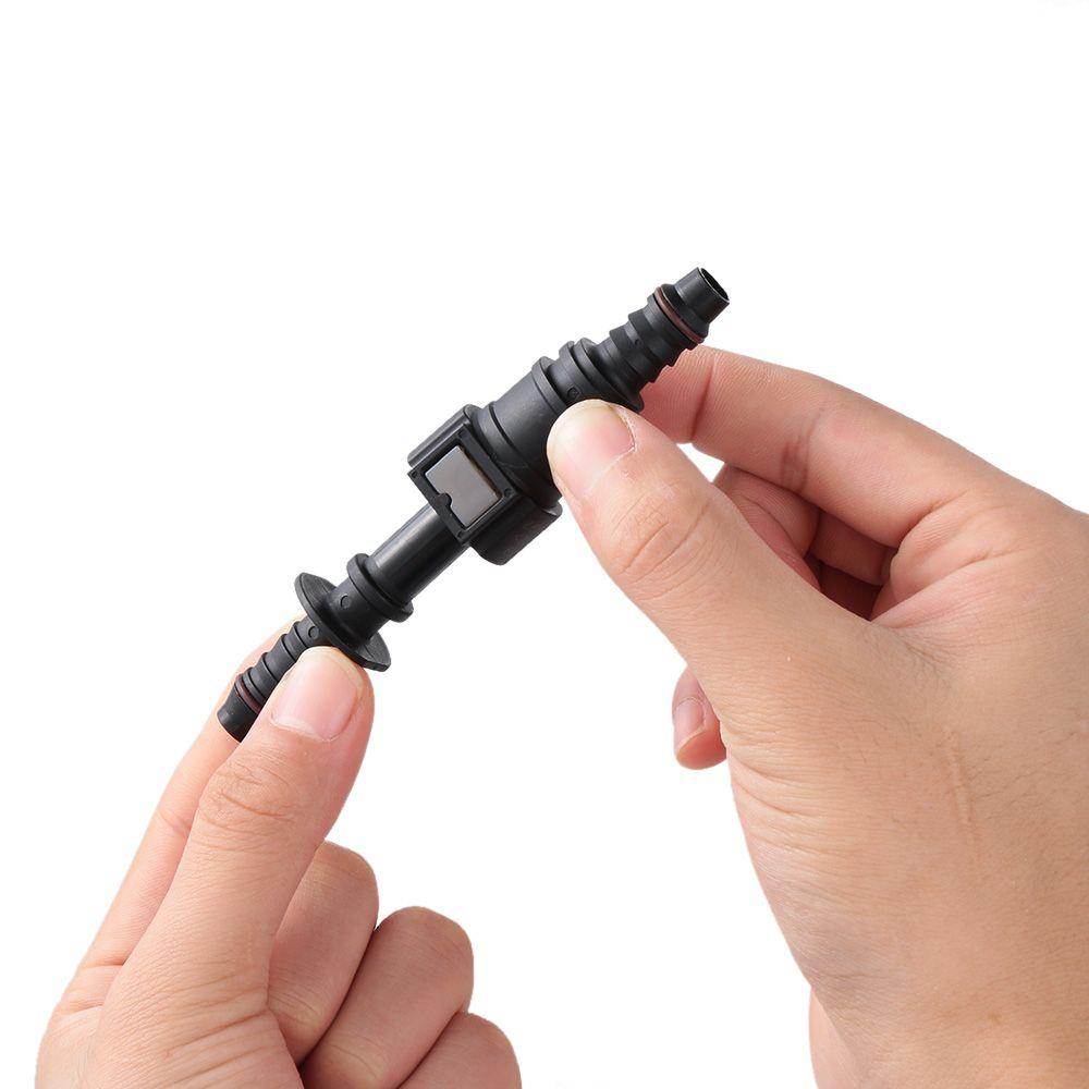 1pc Fuel Line Quick Release Connect Connector Motorcycle Hose Coupler 8mm Female 9.89 Straight Fuel Line Quick Connector