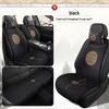 Set di Tappetini Riscaldanti per Sedili Auto Invernali 12V: Peluche, Elettrico, 3 Pezzi Stile Nazionale