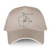 Baseball Cap Snapback Hip Hop Spring Summer Solid hats Euler S Identity Mathematics Unisex Teens Cotton Caps Outdoor casual hat
