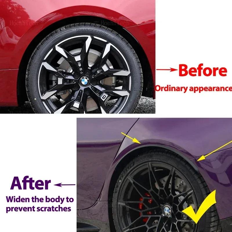 Kit 2 Pezzi Parafanghi Wide Body Protezione Passaruota Copertura Paraspruzzi per BMW F39 E93 F32 F33 F36 F40 F70 F52 F44 F74 E36 G20 G21 G28