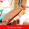 Korean Cartoon Car Seat Back Organizer with Reinforced iPad Holder - Multifunctional Storage Bag