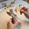 White Prayer Angel Statue 3D Printed Praying Figurine, Statue, DIY Paintable PLA Art Cherub Sculpture, Christmas Tabletop Home Office Decor, Religious