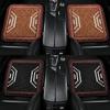 Universal Vehicle Chair Ventilated Cooling Seat Pad Cushion Beaded Comfort Seat Cover Lumbar Back Brace Support Cushion