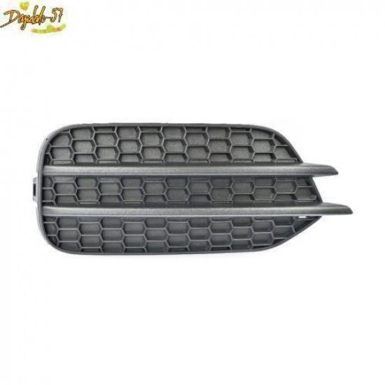 Pair Front Bumper Fog Light Cover Honeycomb Grille For VW TIGUAN 2012-2018 New