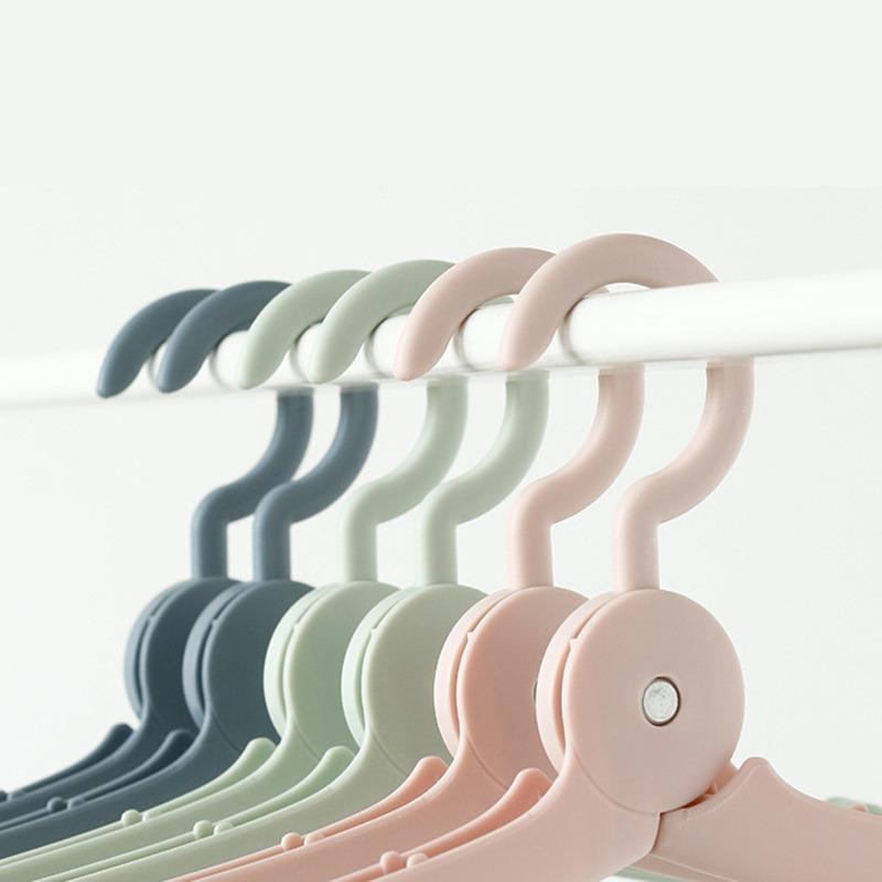 Foldable Clothes Hanger Travel Hanger Folding Cloth Hanger Closet Organizer Hanger For Clothes Drying Rack Wardrobe Clothes Rack