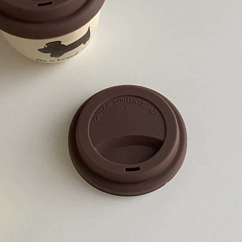 Homemade Milk Coffee Simple English Alphabet Bread Head Coffee Cup, Cute Small Bowl Hand Cup