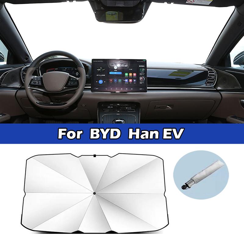 For BYD Song Han Yuan Tang Qin KING Seagull Dolphin Car Front Windshield Sunshade Umbrella Sun UV Protection Auto Accessories