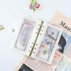 5pcs PP 6 Hole Budget Binder Pockets A6/A7 Cash Envelope Inserts  Bill/Card Storage
