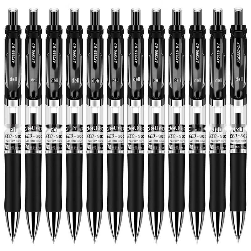 Deli 0.7mm Ret Retractable Gel Pen