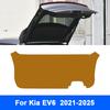 For Kia EV6 - 2024 2025 Car Trunk Tailgate Protection Pad Trunk leather Anti-dirty Protective Pad Interior  Accessories