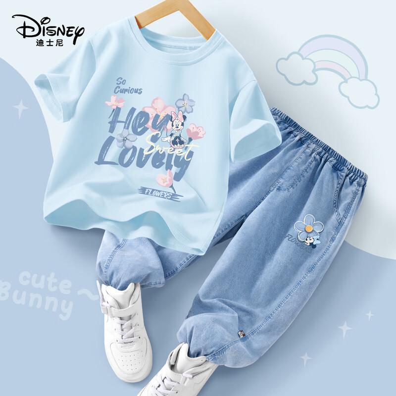 Disney Kids  Cotton T-shirt & Jeans Set 120