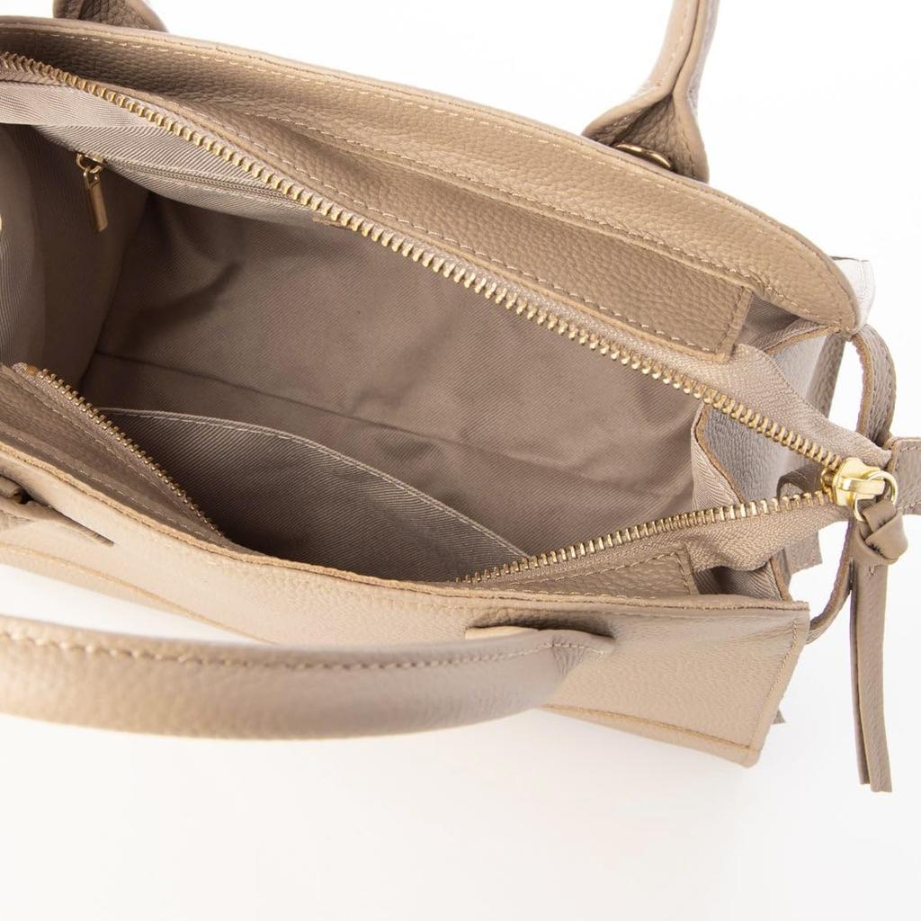 Perke Cowhide Square 2-Way Handbag 80-00-00030 Women's