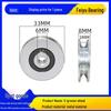 V-Shape Bearing Pulley, Steel Wire Rope Roller, Crane Hardware, U-Shape Groove Wheel.