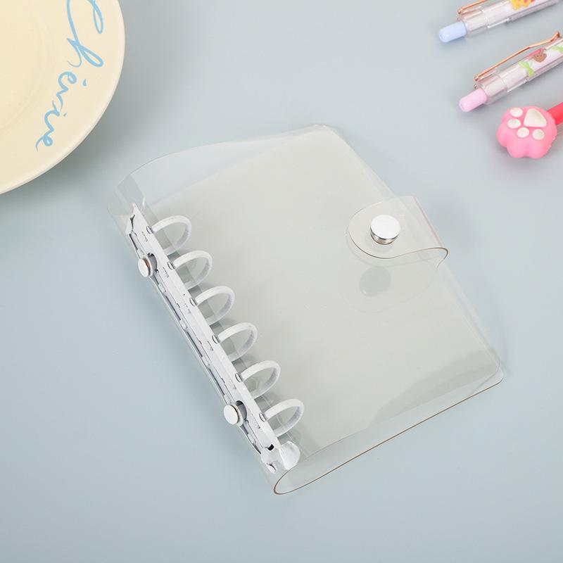 A7 Colorful DIY Binder Photocards Collect Loose Leaf Notebook Refill Spiral Binder Inner Page Diary Agenda Planne