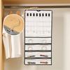Large Capacity Jewelry Storage Bag Foldable Hanging Storage Bag Ring Display Holder  Home Use