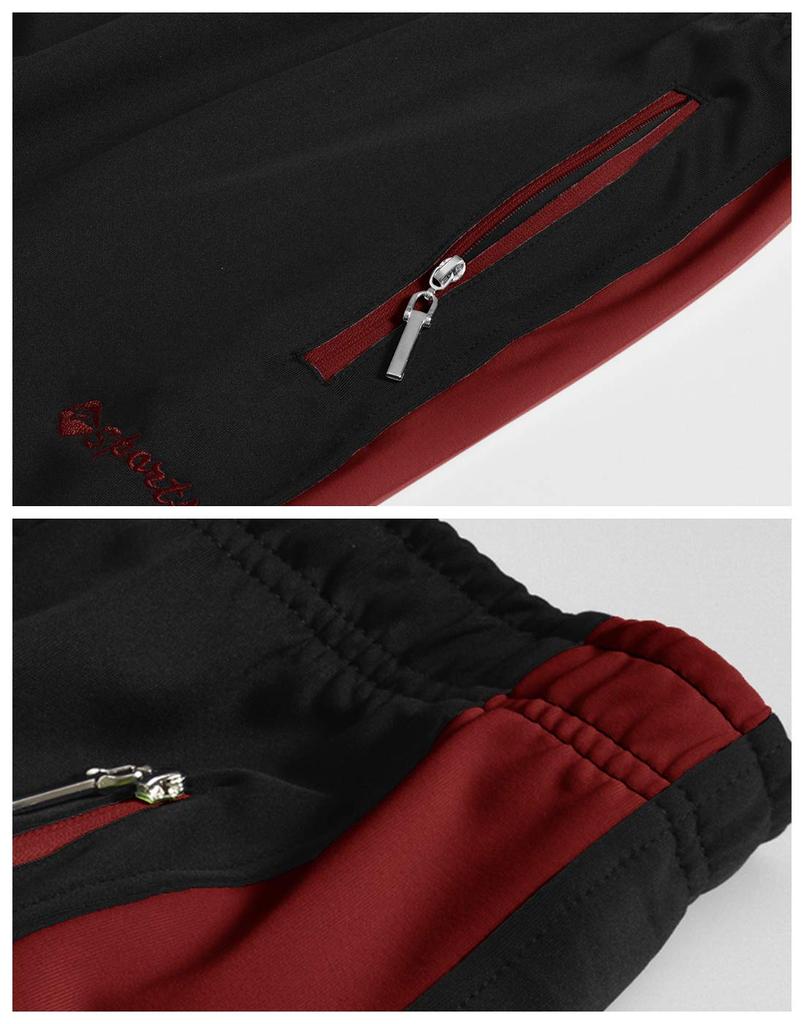 Gopuune Tracksuit and Everyday Wear Size Men's Set, Pants, Sportswear, Training, Running, Outerwear, Loungewear, (03 Black, L)