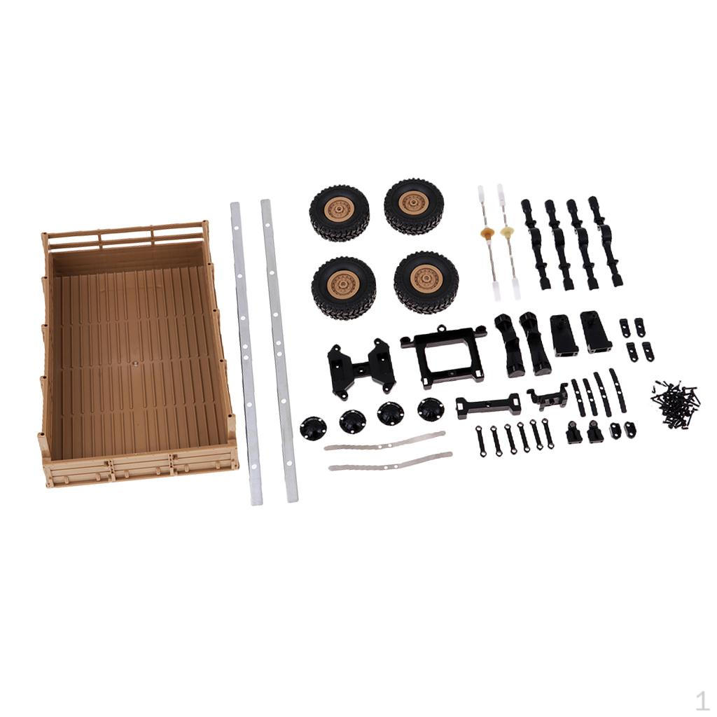 

DIY RC Parts for WPL B1 B14 B16 B2 Truck Assembly Kids Toys жовтий