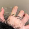 Female Personality Serpentine Mouth Cold Wind Versatile Ring