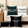 Luxury A-Aston-S Martin Cushion Cover Silky Short Plush Home Sofa Cushion Cover - Invisible Zipper Home Decoration