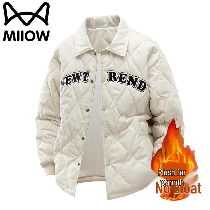 

Mao Ren Men s Warm Lapel Cotton Jacket 3XL