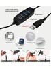 Xiaomi Portable 10" Circle Light with Adjustable Desktop Tripod, 120 LED Beads 3 Color Temperature Ring Light for Makeup Live Streaming