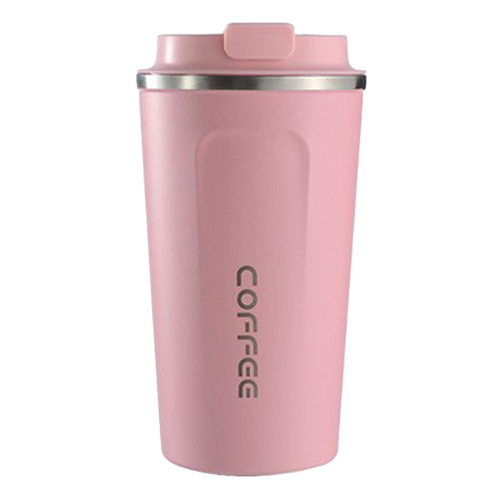 Smart Temperature Display Coffee Cup Portable 304 Stainless Steel Insulation Cup Simple Style Pure