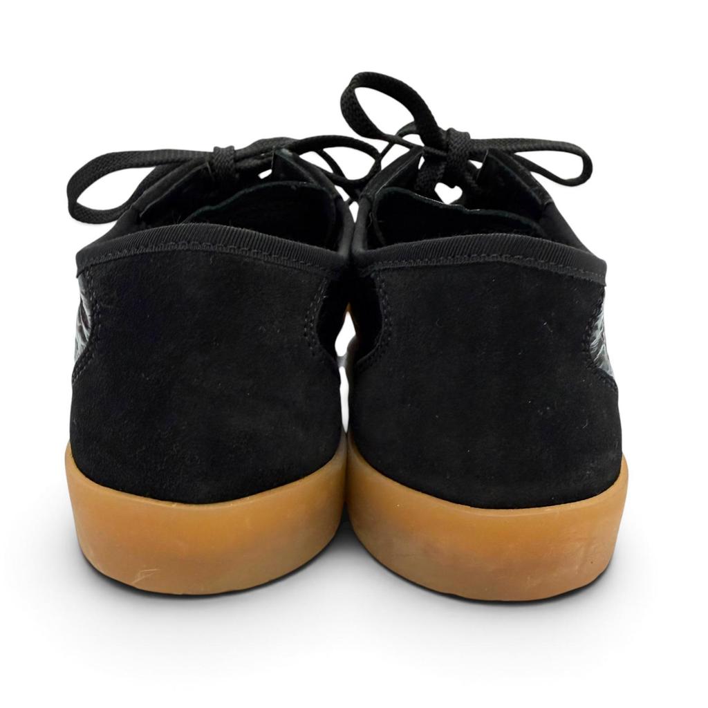 Excellent CHANEL sneakers COCO Mark Lace-up Leather black Women 37 G45996 Used