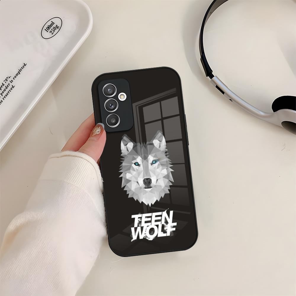 

Чехол для телефона Teen Wolf Стеклянный Для Samsung S24 S23 S20 S25 S21 S22 Ultra Fe Plus A05 A06 A16 A26 A36 A56 Coque Samsung S24 Plus
