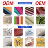 Cross-border  Fabric Pencil Case Stationery Bag Student Macaron Color Double Window Multi-function Learning Zipper