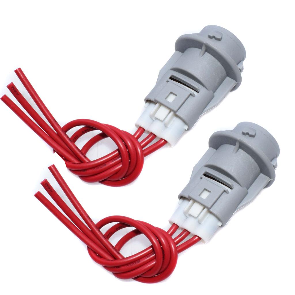 Headlight Light Bulb Socket Turn Signal Cable Plug Connector Set For Acura CL Honda Civic Accord CR-V Odyssey Pilot Element CRV