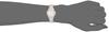 [Seiko Watch] Wristwatch Excelline Solar Radio Titanium Model Platinum Diamond Shield White Dial Curved Sapphire Glass SWCW162 Women's Silver