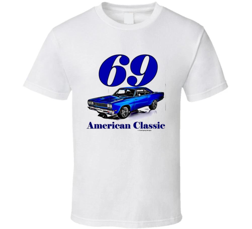 69 Road Runner American Classic Musclecar Vintage Gift T Shirt XL