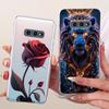 5.8'' Cover For Samsung S10e Case SM-G970F Clear Cute Kawaii Fashion Butterfly Funny Painted Casing For Samsung Galaxy S10e