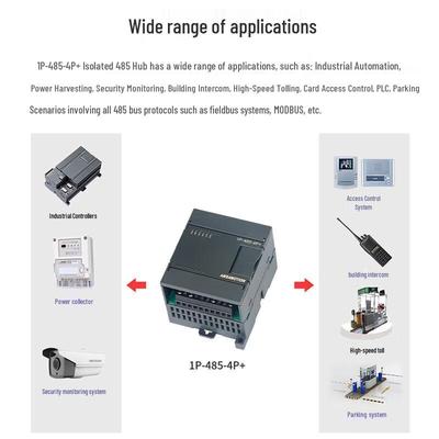 AIMX 1-Input 4-Output RS485 HUB Repeater