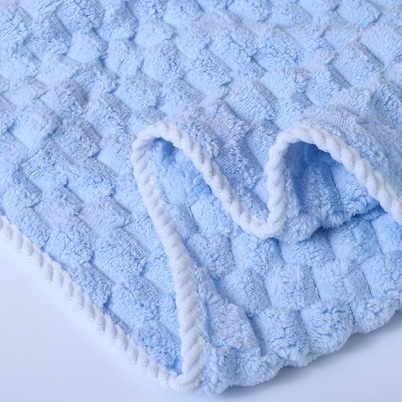 Wolken Samt Verdickt Koralle Badetuch - Groß, Hoch Saugfähig, A-Klasse Qualität