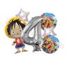 One Pieces Digit 1-10 Balloons Boys Anime Luffy Birthday Decoration Baby Shower Gender Reveal Party Supplies Kids Gift Hot Sales