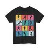 Fußballspieler T-Shirt Herren Damen T-Shirts Top, Fußballfans Sportliebhaber Damen Herren Shirt