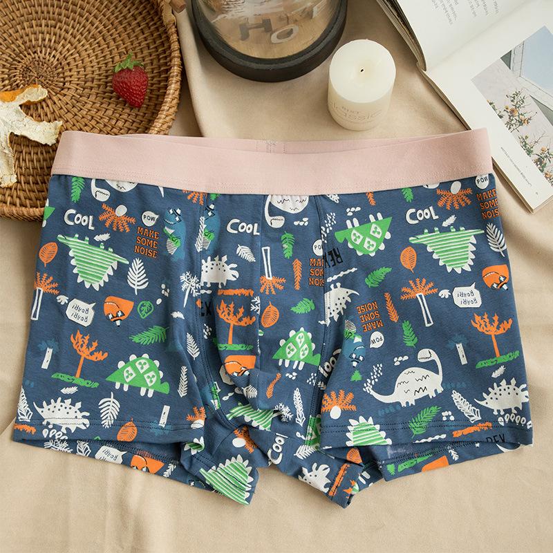 Men's Underwear Elastic Large Size Lightweight Breathable Wear Resistant Underwear Men's Four Cornered Pants