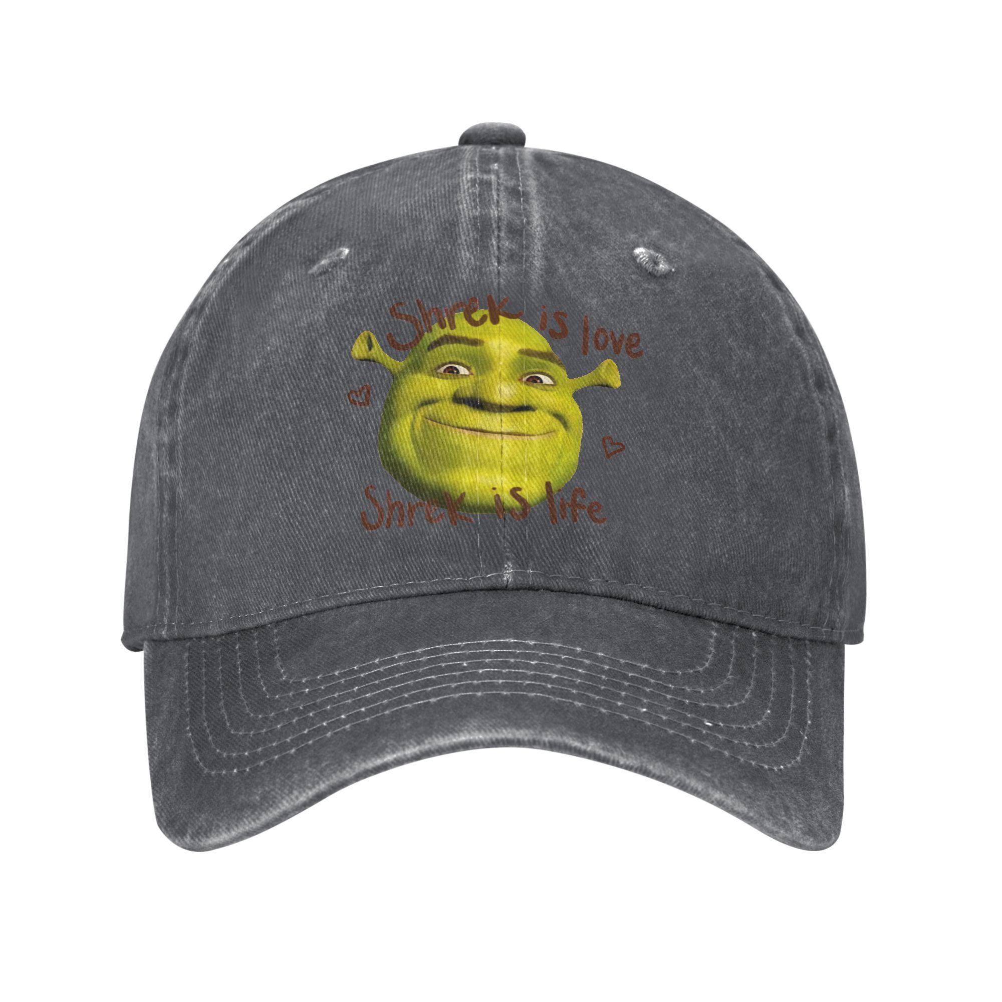 Shrekes Is Love Shrek Is Life Accessories Baseball Cap Men Women Fashion  Hats Cap Adjustable Trucker Hat One Size