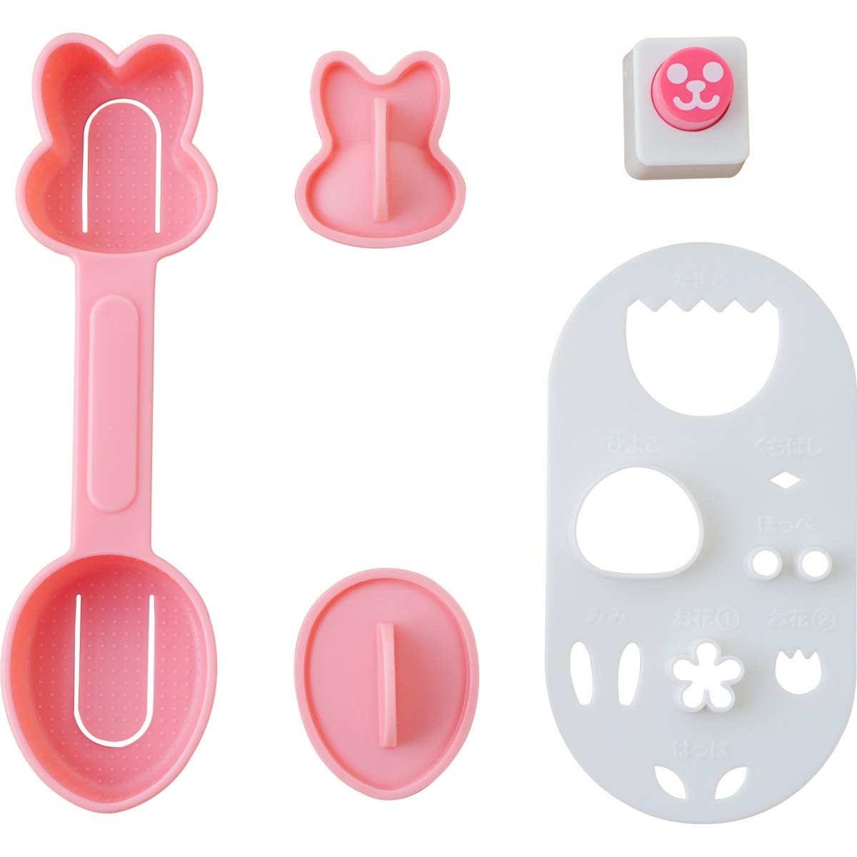 Ernest Character Bento Rice Ball Set and Chick Mini x (Rabbit 2) A-76901 розовый
