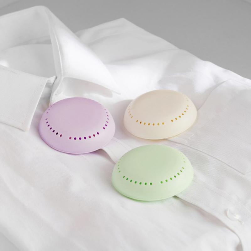 Aromatherapy Fragrance Lasting Deodorization Bathroom Supplies Bedroom Wardrobe Car Home Toilet Deodorant Solid Round Fresher