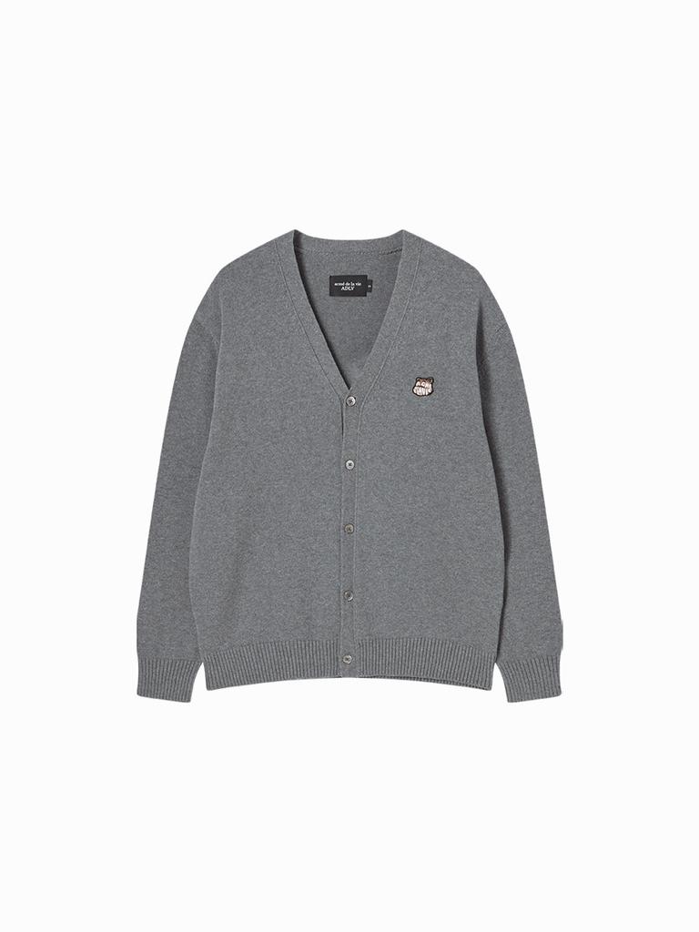 Acme De La Vie Uni Basic V Neck Cardigan (2 Color)