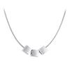 Compact Sugar Cube Necklace Women'S Simple Fashion Niche Exquisite Temperament Versatile Geometric Pendant Premium