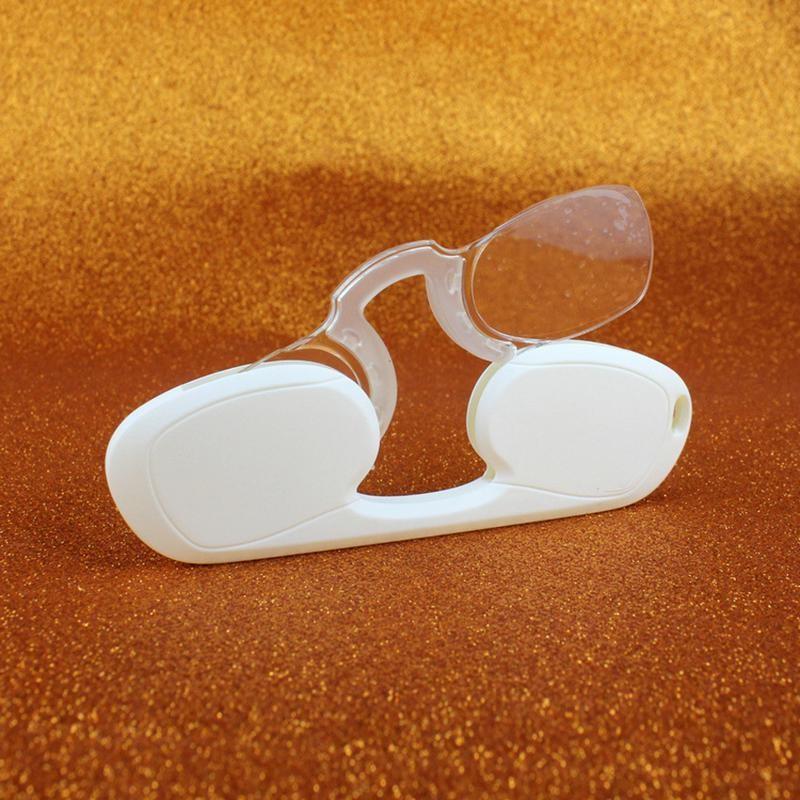 Reading Ultra Thin Glasses Nose Resting Pinching Readers Universal Case Pod