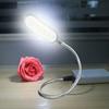 1pcs USB Flexible Reading Lamp Book Light,, Desktop Small Table Lamp, Portable Small Night Light for Room Decor Reading Light