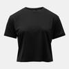 Technical T-shirt Crop Top Black Woman ROSSIGNOL