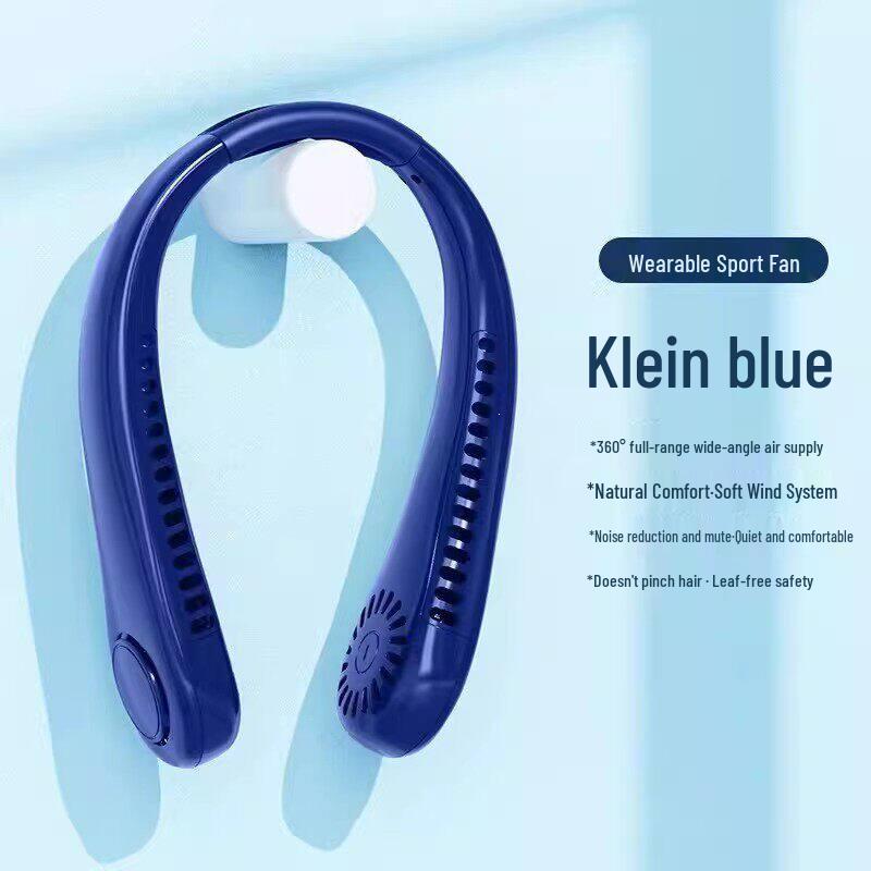 2026 Rechargeable Bladeless Neck Fan - Portable USB Personal Fan